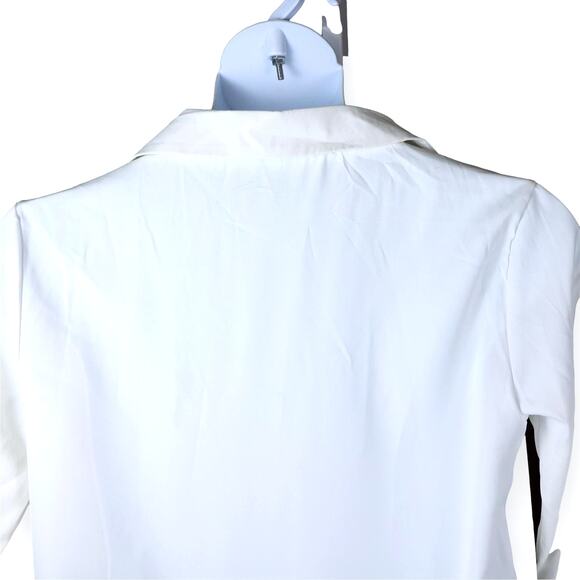 Shein Women Dressy White Shorts Set S NWOT - Picture 3 of 6